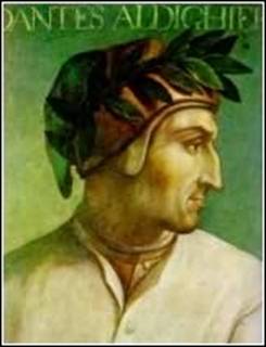 Picture of Dante Alighieri, poet and author of The Inferno (Dante's Inferno); Italian Renaissance Literature and poetry